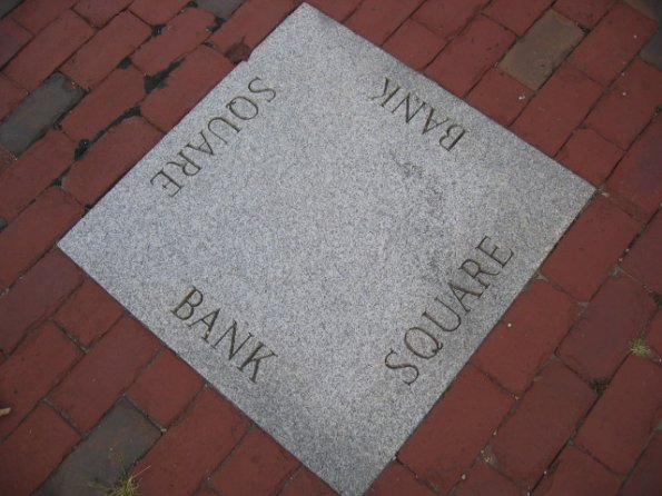bank square granite tablet old town marblehead